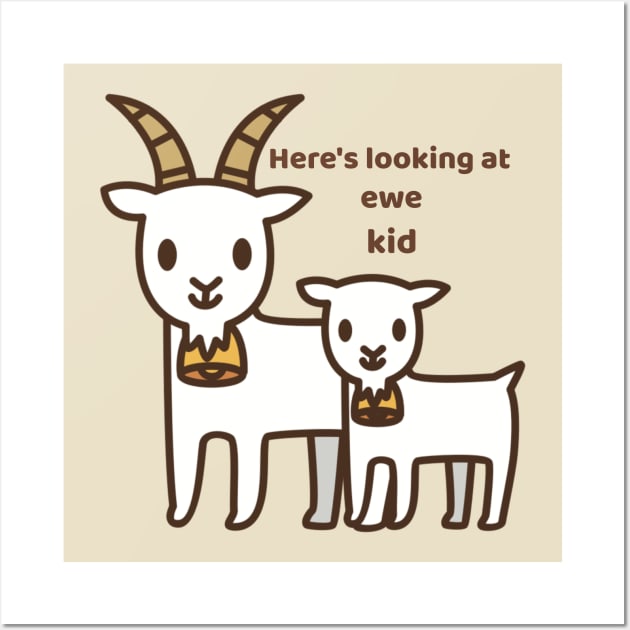 Here’s looking at EWE kid Wall Art by FTLOG